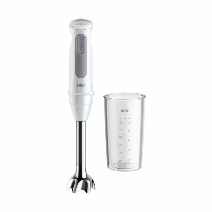 Braun MultiQuick 5 MQ 50001 M Batidora de inmersión 1000W, 21 Velocidades, Acero Inoxidable, Vaso, Sin BPA Gris/Blanco 18
