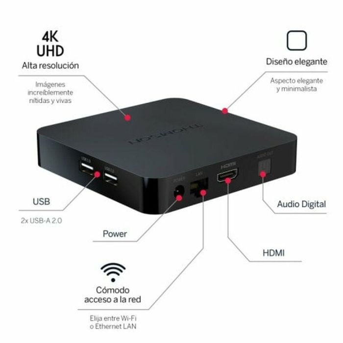 Dispositivo de Streaming Thomson 240G 8 Dispositivo de Streaming Thomson 240G 8