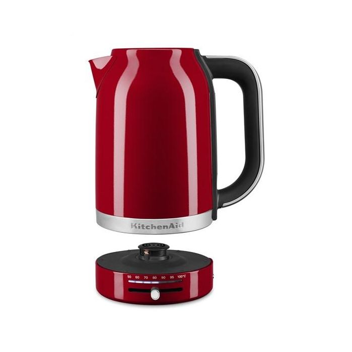 Kitchenaid Hervidor de Agua 5KEK1701 Rojo con Calentamiento Preciso y Temperatura Variable de 50°C a 100°C, Gran Tamaño 5 Kitchenaid Hervidor de Agua 5KEK1701 Rojo con Calentamiento Preciso y Temperatura Variable de 50°C a 100°C, Gran Tamaño 5