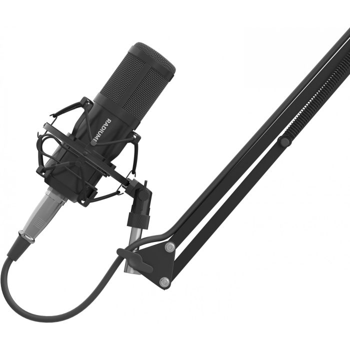 Genesis Radium 300 XLR Micrófono de Estudio Condensador Cardioide con Kit Completo Negro (No requiere Phantom 48V) 8 Genesis Radium 300 XLR Micrófono de Estudio Condensador Cardioide con Kit Completo Negro (No requiere Phantom 48V) 8