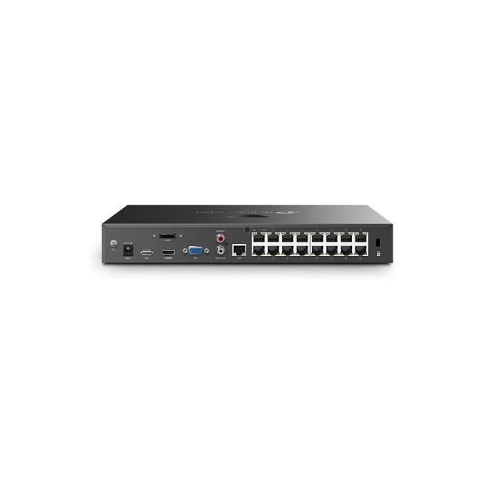 TP-Link VIGI NVR2016H-16MP Grabador de Video en Red PoE+ de 16 Canales
