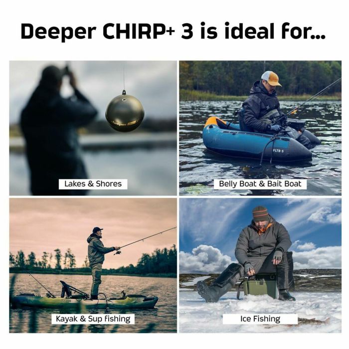 Localizador de peces Deeper DP6H13S10 11