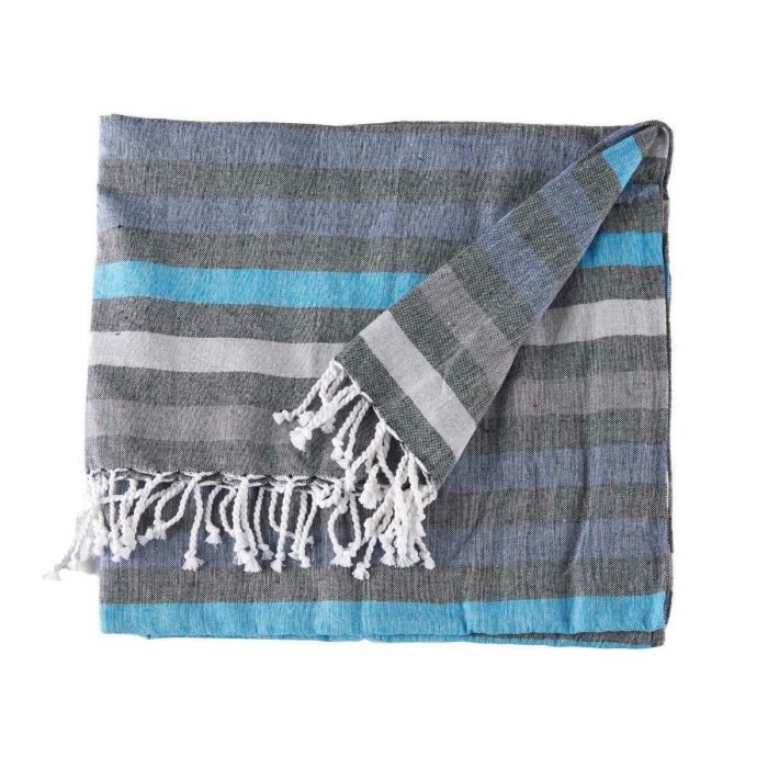 Foulard Multiusos 160 x 200 cm Azul (12 Unidades) 3