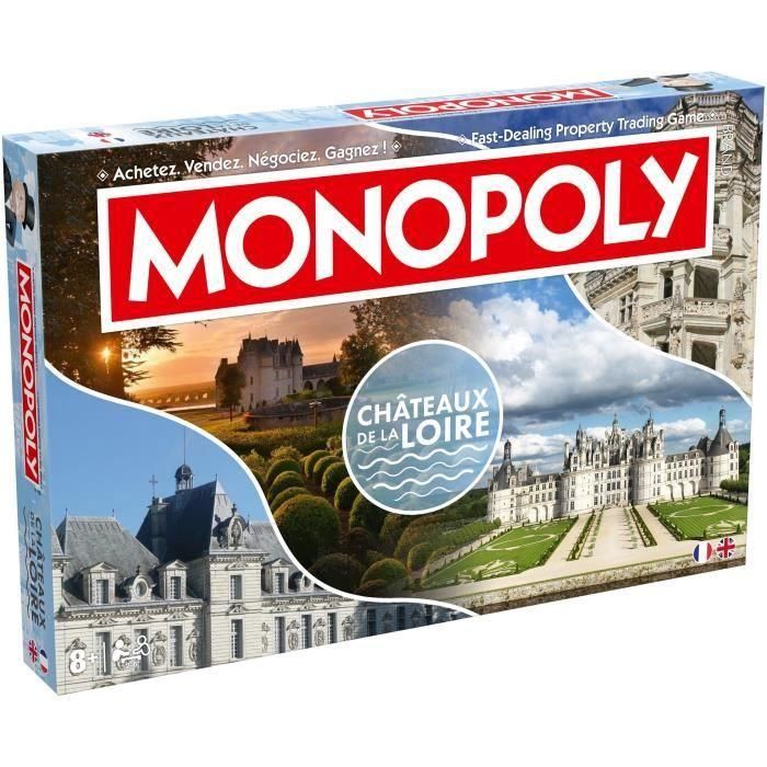 MONOPOLY Castillos del Loira - Juego de mesa - MOVIMIENTOS GANADORES