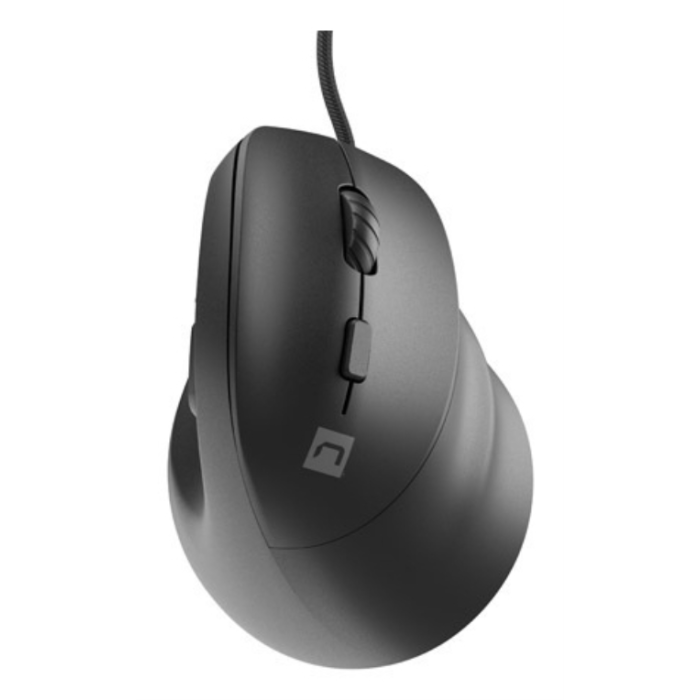 NATEC Crake 2 Pro Ratón Gaming USB Óptico 12800 DPI Mano Derecha Negro