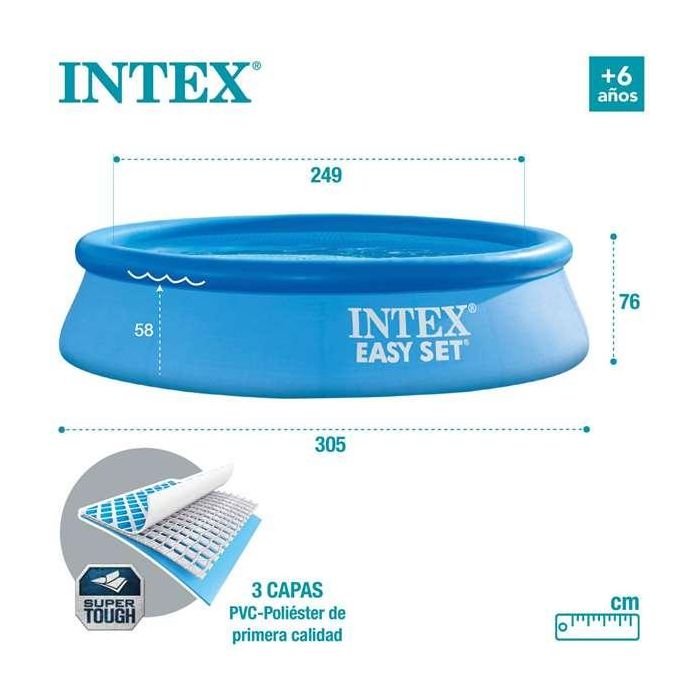 Piscina Hinchable Intex Easy Set 3853 L 305 x 76 x 305 cm 4