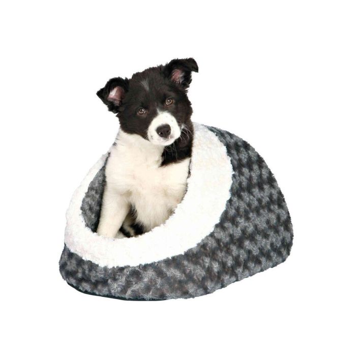 Cueva para gato Trixie Kaline Gris Crema 35 × 26 × 41 cm 2 Cueva para gato Trixie Kaline Gris Crema 35 × 26 × 41 cm 2