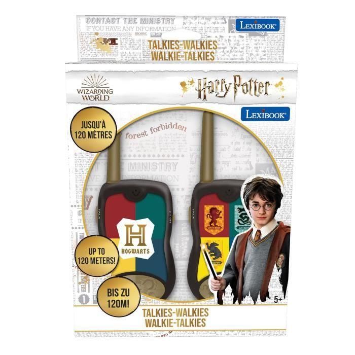 HARRY POTTER - Walkie-talkies alcance hasta 120m - LEXIBOOK 2