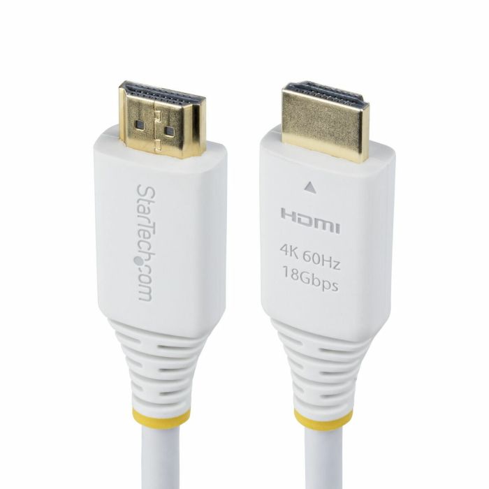 Cable USB Startech HDMI2-CABLE-4K60-10W Blanco 3 m 0 Cable USB Startech HDMI2-CABLE-4K60-10W Blanco 3 m 0