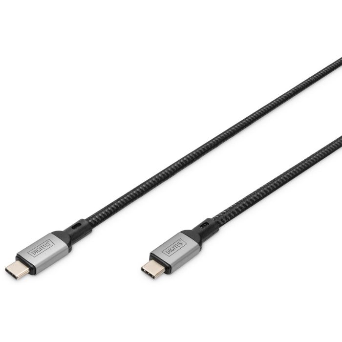 DIGITUS Anschlusskabel USB4.0/C -> C 40Gbit/s 1m schwarz 0 DIGITUS Anschlusskabel USB4.0/C -> C 40Gbit/s 1m schwarz 0