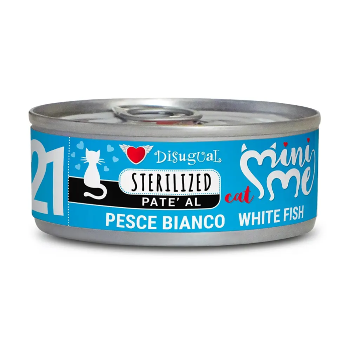 Disugual Mini-Me Cat Esterilizado Pescado Blanco 12x85 gr