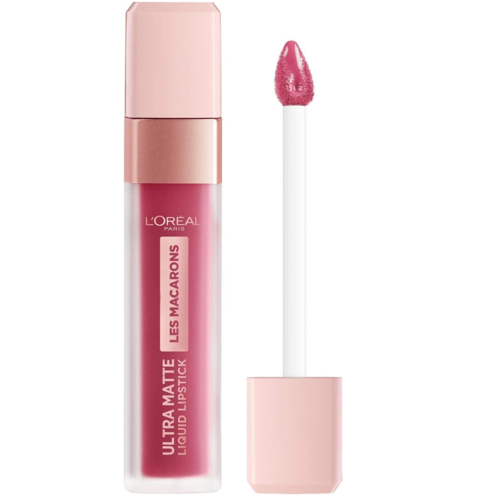 L'Oreal Les Macarons Matte Liquid Lipstick 824 gruava Gush Bálsamo Labial Mate 3.1g