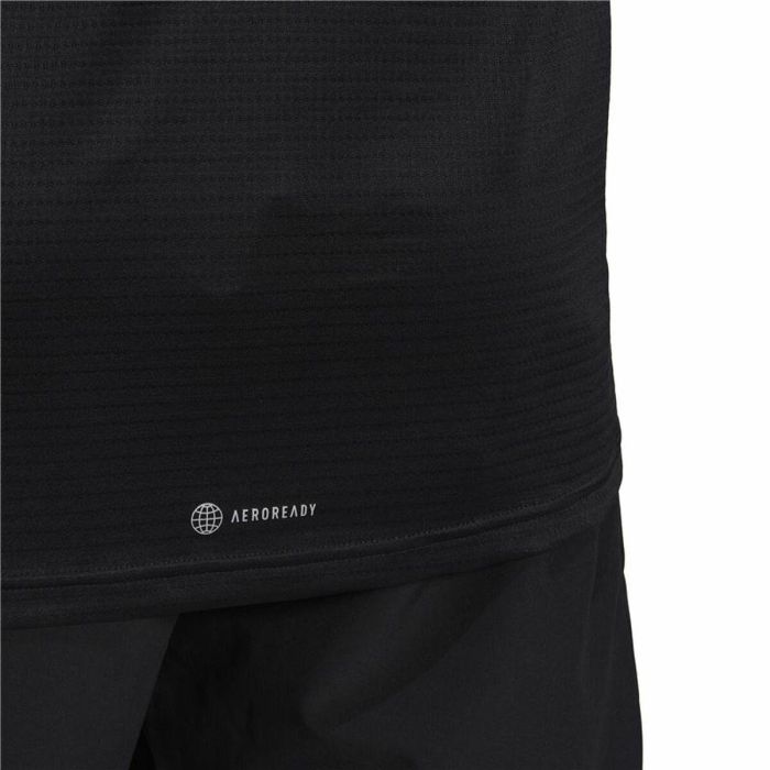 Camiseta de Manga Larga Hombre Adidas Own The Run Negro 1 Camiseta de Manga Larga Hombre Adidas Own The Run Negro 1