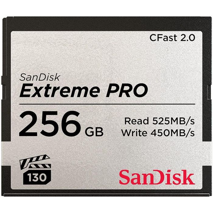 SanDisk Extreme Pro Tarjeta de Memoria 256GB ast 2.0 525MB/s