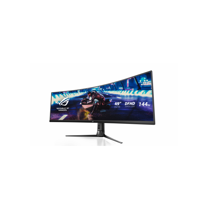 ASUS ROG Strix XG49VQ Monitor UltraWide Full HD 49" LED Curvo 3840x1080 144Hz FreeSync G-SYNC 90LM04H0-B01170 3