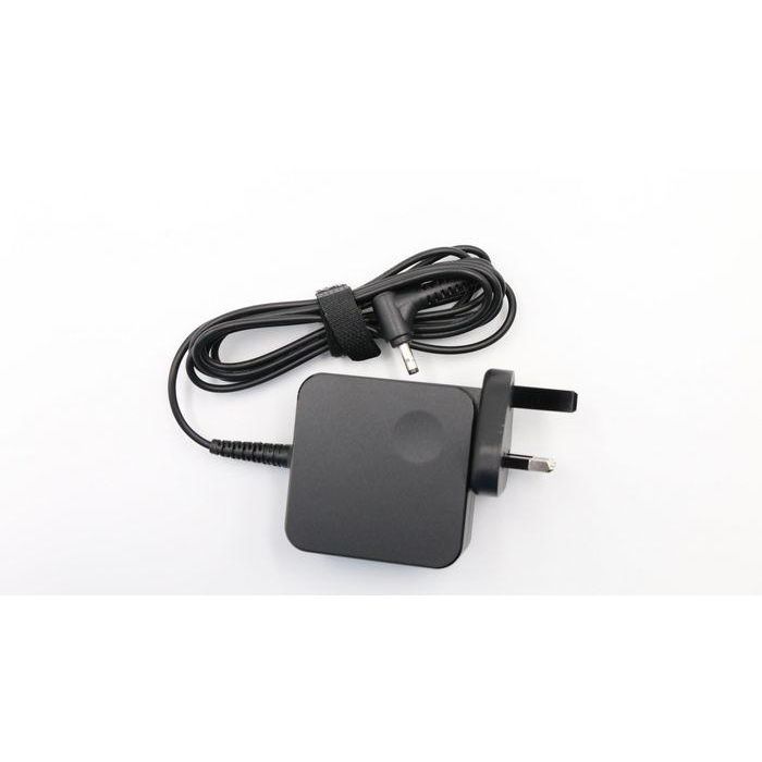 Lenovo 65W USB-C AC adapter for Lenovo laptops, compact design, smart technology for safe charging, ideal for travel. Lenovo 65W USB-C AC adapter for Lenovo laptops, compact design, smart technology for safe charging, ideal for travel.