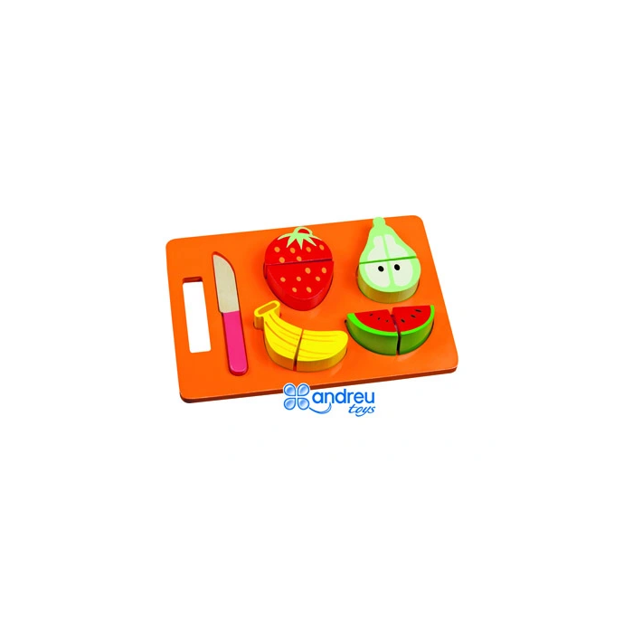 Ambitoys Juego didáctico de bandeja para cortar frutas 21,4x15x3 cm 0 Ambitoys Juego didáctico de bandeja para cortar frutas 21,4x15x3 cm 0