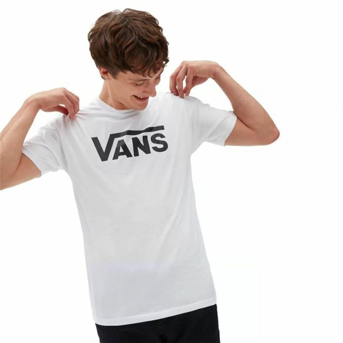 Camiseta de Manga Corta Hombre Vans Mn Classic Blanco Negro 31-34 3