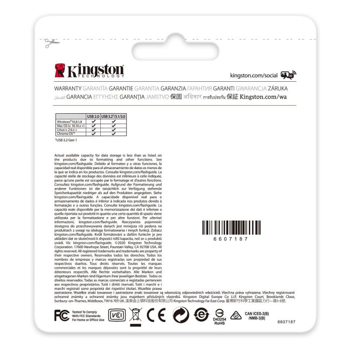 Kingston DTXM/128GB Pendrive 128GB USB 3.2 Gen 1 Negro/Rojo 10