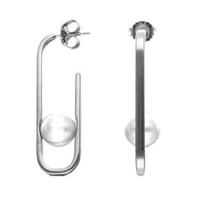 Pendientes Mujer Majorica 17178.01.2.E00.906.1 Plateado