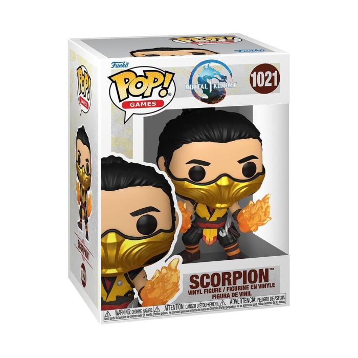 FUNKO Figura POP Mortal Kombat Scorpion Vinilo 9cm 0 FUNKO Figura POP Mortal Kombat Scorpion Vinilo 9cm 0