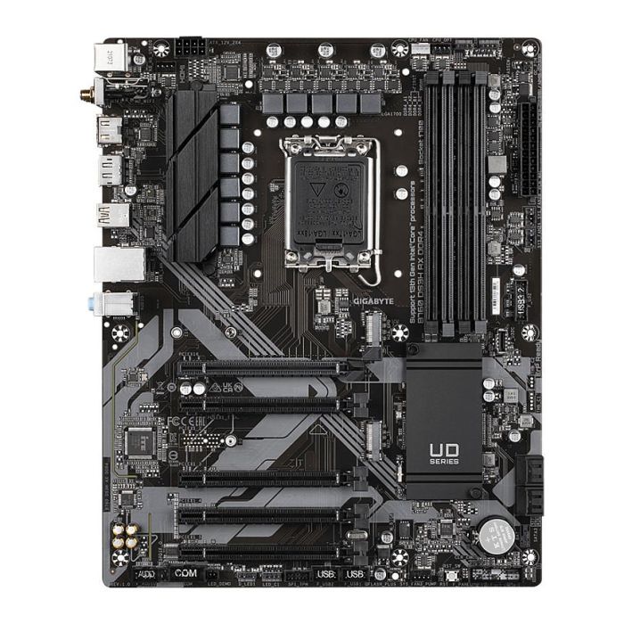 Gigabyte B760 DS3H AX DDR4 Placa Base ATX LGA 1700 DDR4 Wi-Fi 6E Intel B760 1