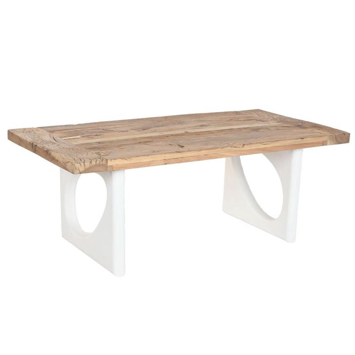 Mesa Centro Mediterraneo DKD Home Decor Blanco 60.5 x 45 x 121 cm 5 Mesa Centro Mediterraneo DKD Home Decor Blanco 60.5 x 45 x 121 cm 5