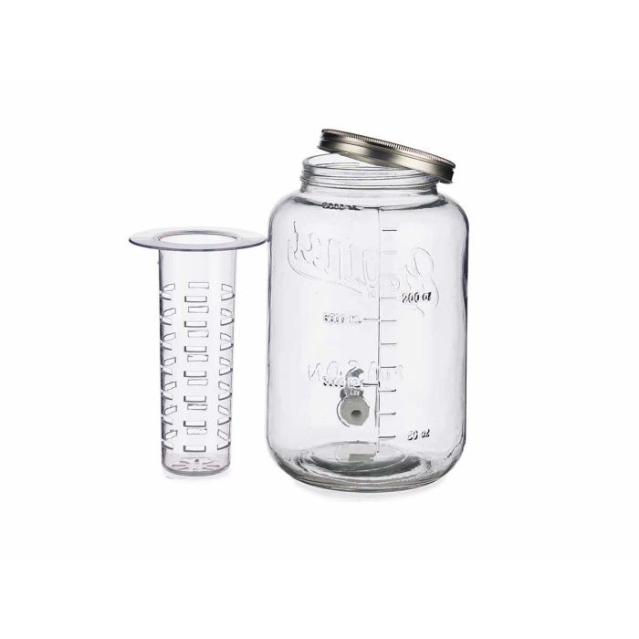 Jarra Con Enfriador 8000Ml Plata Vivalto 21X32CM (6 Unidades) 3 Jarra Con Enfriador 8000Ml Plata Vivalto 21X32CM (6 Unidades) 3