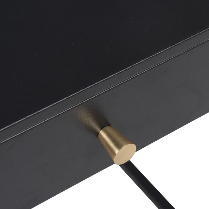 Mesita Negro Acero 43 X 41 X 50 cm