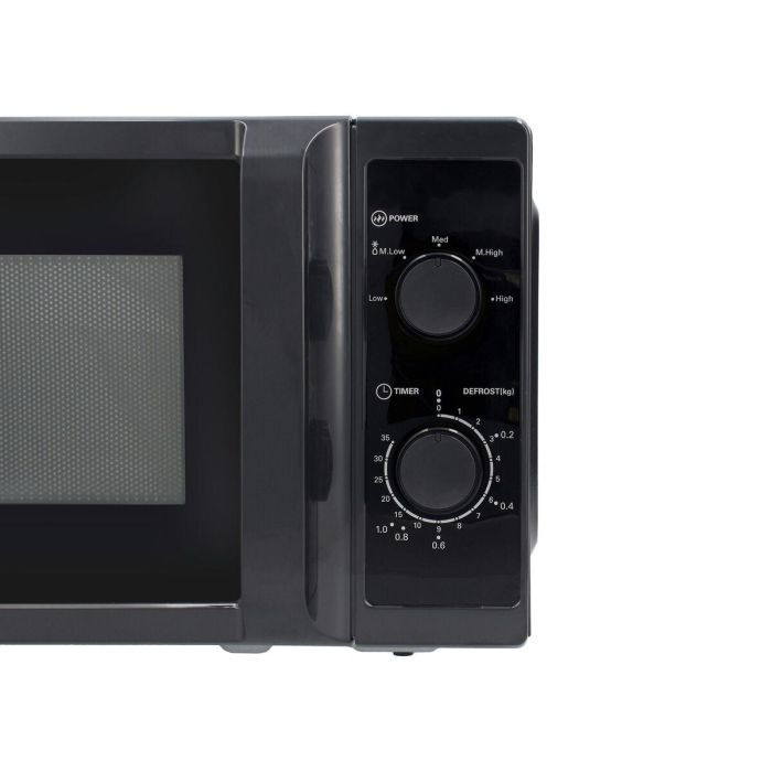 Microondas TM Electron Negro 700 W 20 L 5 Microondas TM Electron Negro 700 W 20 L 5