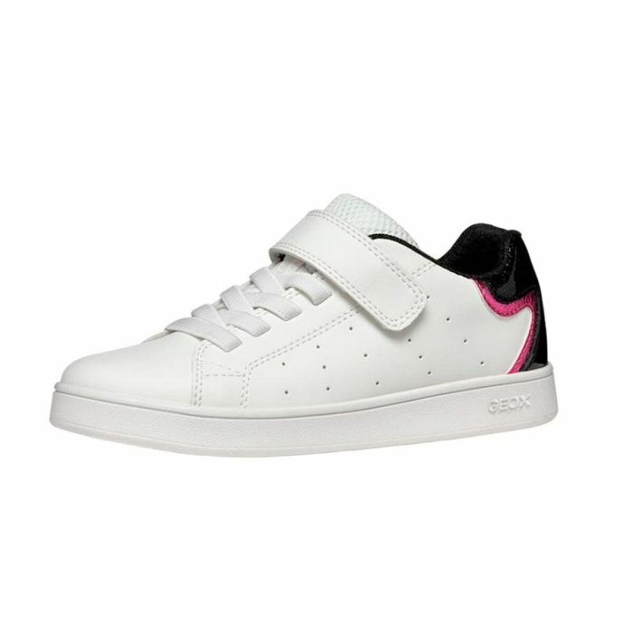 Zapatillas Casual Niño Geox Eclyper Blanco 0 Zapatillas Casual Niño Geox Eclyper Blanco 0