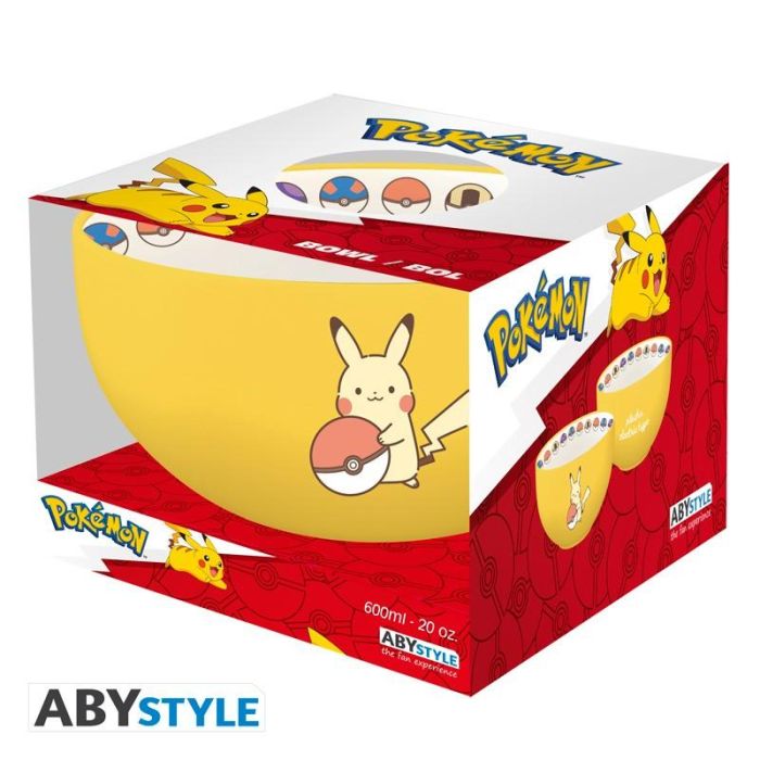 Bowl Abystyle Pokemon Pikachu Electric Type 3