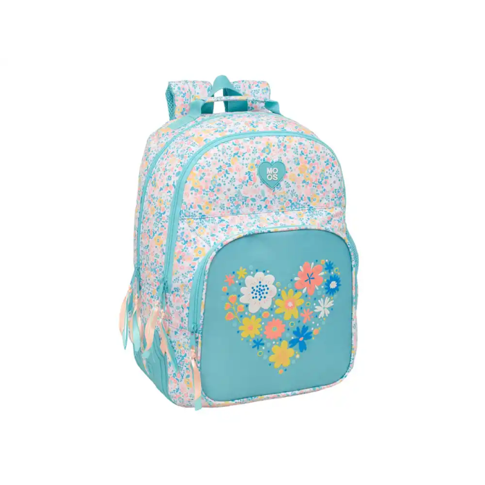 Safta Mochila Doble Moos Fiori con Cantoneras Adaptable a Carro 420x320x150 mm 0 Safta Mochila Doble Moos Fiori con Cantoneras Adaptable a Carro 420x320x150 mm 0