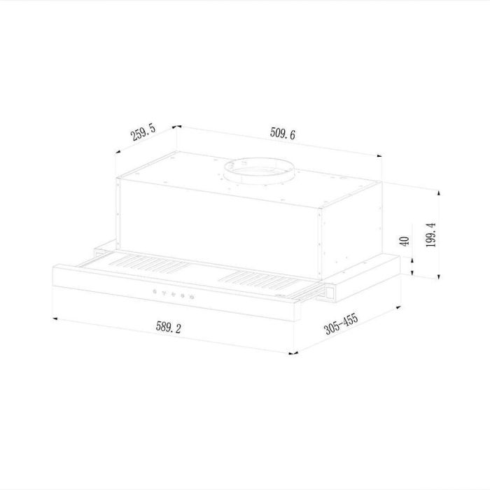 Campana Convencional Cecotec Flux TLT 604000 8