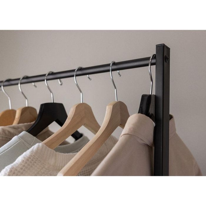 Newlux Perchero Burro Hangy One Negro hasta 15 kg Medida 80 x 40 x 160 cm 1