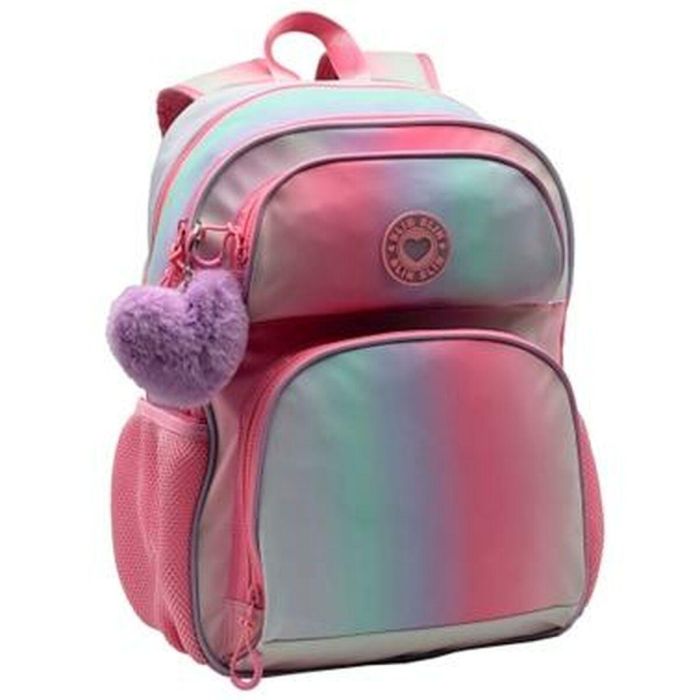 Mochila primaria blin-blin pinky 42 x 31 x 17 cm. Mochila primaria blin-blin pinky 42 x 31 x 17 cm.