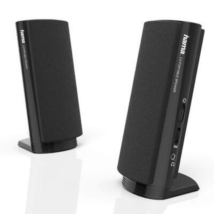 Altavoces PC Hama 00057139 Negro 1 Altavoces PC Hama 00057139 Negro 1
