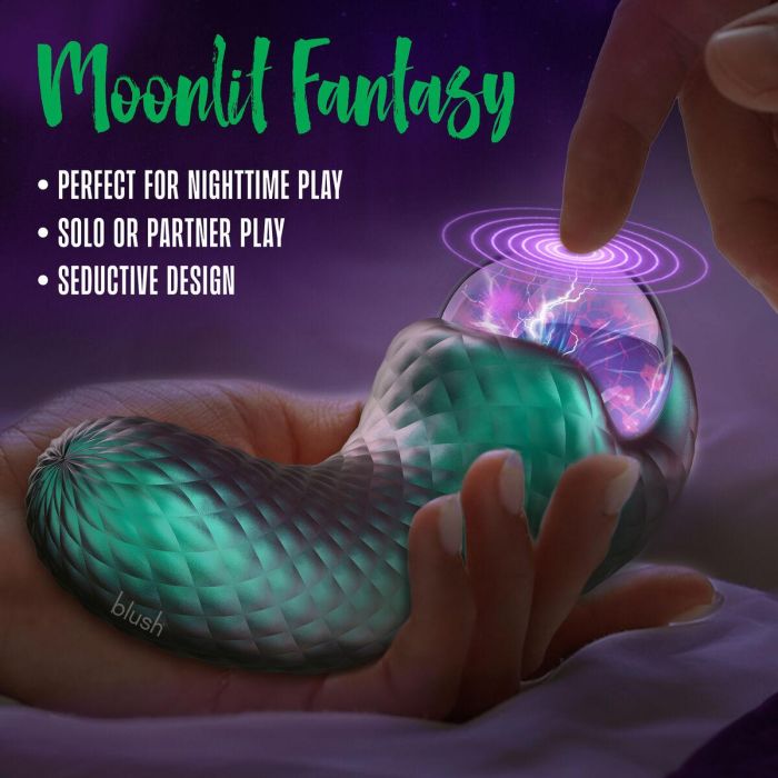 Vibrador anal Blush Temptasia Azul 12 Vibrador anal Blush Temptasia Azul 12