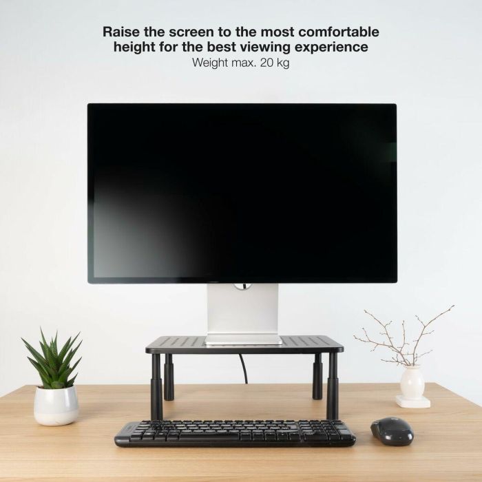 TooQ TQMR086 Soporte Monitor de Escritorio Ergonómico para 1 Pantalla, 20 kg, Altura Ajustable 100-140 mm, Plástico/Acero Negro 9 TooQ TQMR086 Soporte Monitor de Escritorio Ergonómico para 1 Pantalla, 20 kg, Altura Ajustable 100-140 mm, Plástico/Acero Negro 9