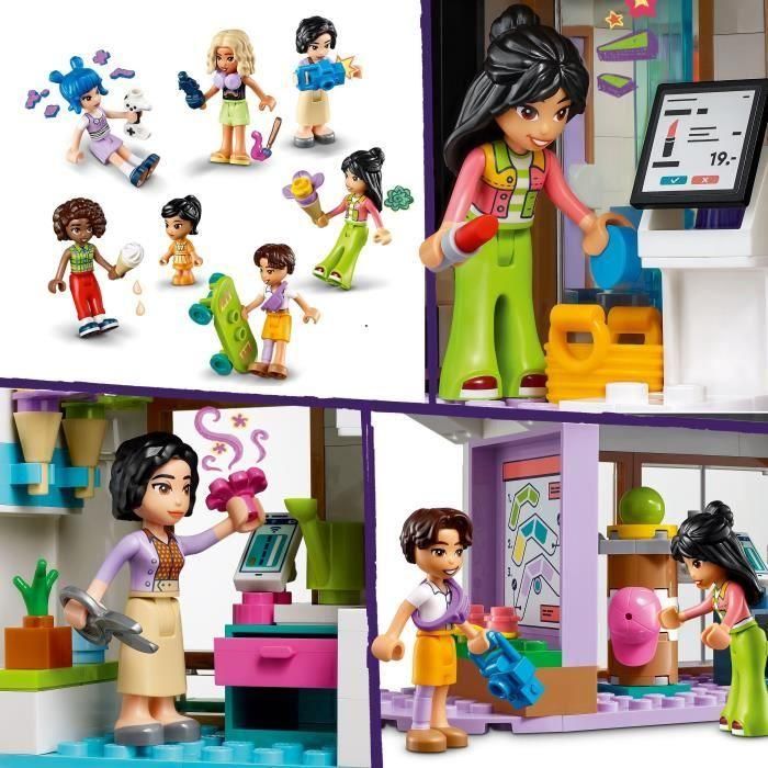 LEGO 42604 Friends Heartlake City Mall, Muñeca de Juguete para Niñas y Niños, Kit de Personajes 3 LEGO 42604 Friends Heartlake City Mall, Muñeca de Juguete para Niñas y Niños, Kit de Personajes 3