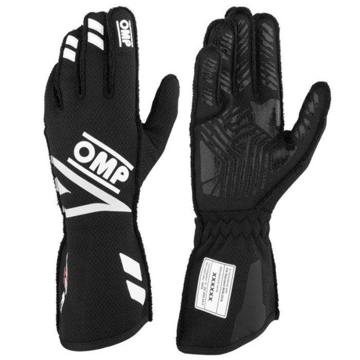 Omp Guantes One Evo Fx FIA 8856-2018 Negro Talla XS OMPIB0-0773-A01-071-XS