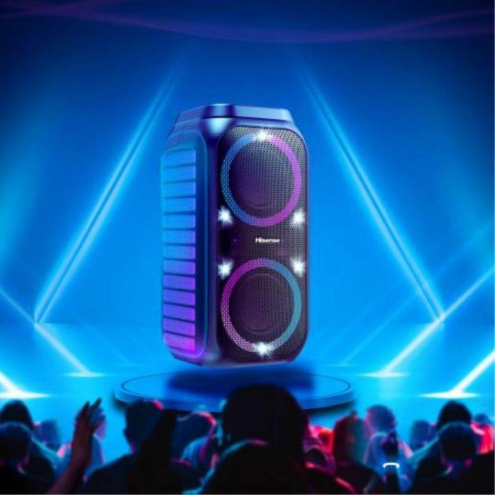 Hisense Party Rocket 160 Altavoz para Fiestas 160W Negro Inalámbrico y Alámbrico Bluetooth USB IPX4 con Batería 12h 19 Hisense Party Rocket 160 Altavoz para Fiestas 160W Negro Inalámbrico y Alámbrico Bluetooth USB IPX4 con Batería 12h 19
