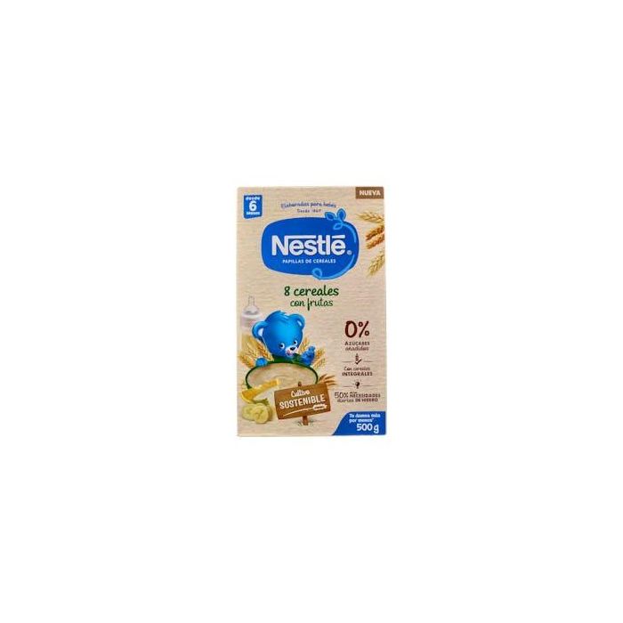 Nestle 8 Cereales Con Frutas 500 G Nestle 8 Cereales Con Frutas 500 G
