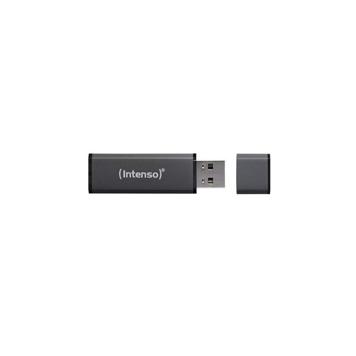 Memoria USB y Micro USB INTENSO ALU LINE 64 GB Antracita 64 GB Memoria USB