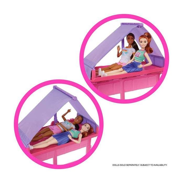 Supercaravana barbie 2025. cuenta con7 zonas de juego y más de 6 accesorios. 88x37,30x52.40 cm 4 Supercaravana barbie 2025. cuenta con7 zonas de juego y más de 6 accesorios. 88x37,30x52.40 cm 4