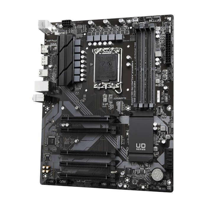 Gigabyte 9MB76DS34-00-10 Placa Base B760 DS3H DDR4 Socket 1700 para Intel 13a/12a Gen, ATX, 4x DIMMs, 2x M.2 PCIe 4.0, USB 3.2 Gen 2x2, HDMI/DP 2 Gigabyte 9MB76DS34-00-10 Placa Base B760 DS3H DDR4 Socket 1700 para Intel 13a/12a Gen, ATX, 4x DIMMs, 2x M.2 PCIe 4.0, USB 3.2 Gen 2x2, HDMI/DP 2