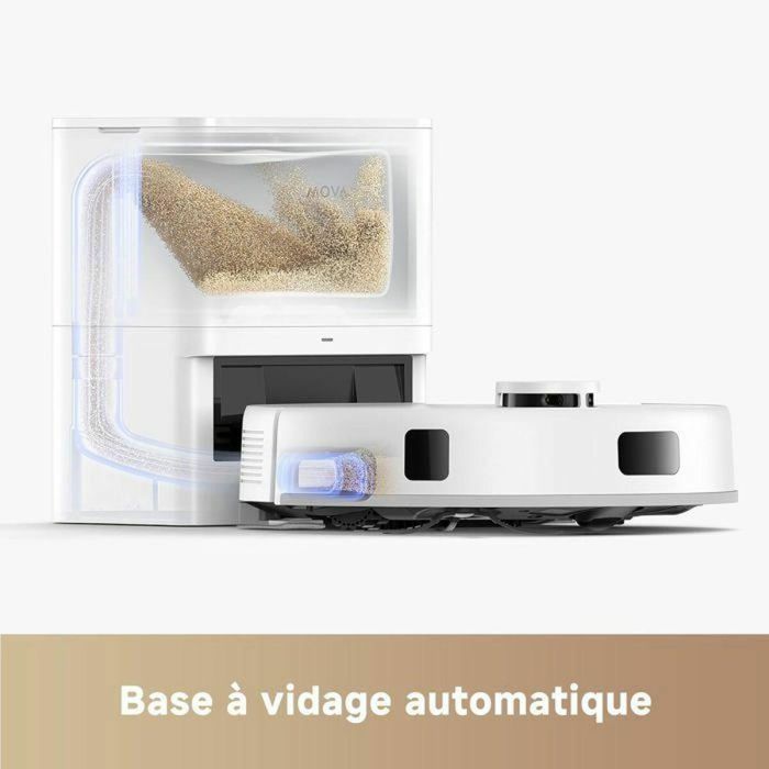 Mova DRE1731314571685 Robot Aspirador E20 Plus con Vaciado Automático 90 Días, 5000 Pa 22 Mova DRE1731314571685 Robot Aspirador E20 Plus con Vaciado Automático 90 Días, 5000 Pa 22