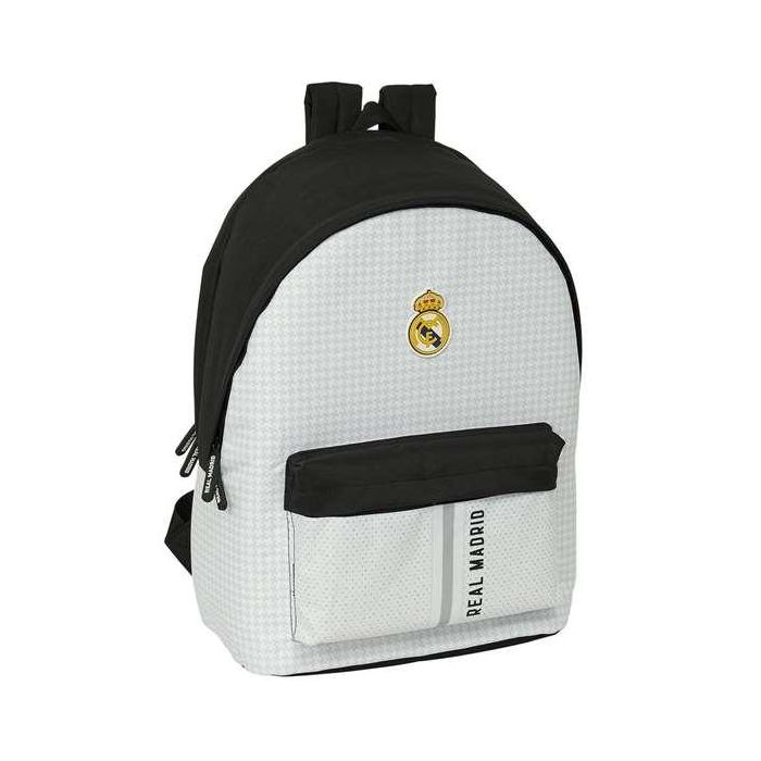 Mochila Safta Doble Para Portatil 15,6-' + Usb Real Madrid 1 Equipacion 24-25 440x310x180 mm Mochila Safta Doble Para Portatil 15,6-' + Usb Real Madrid 1 Equipacion 24-25 440x310x180 mm
