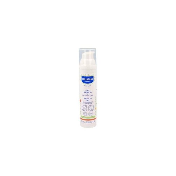 Mustela Gel Árnica & Caléndula Bio 100 ml para Bebé y Niño – Calmante, Hidratante y Refrescante con 97% Ingredientes Naturales, Sin Alcohol