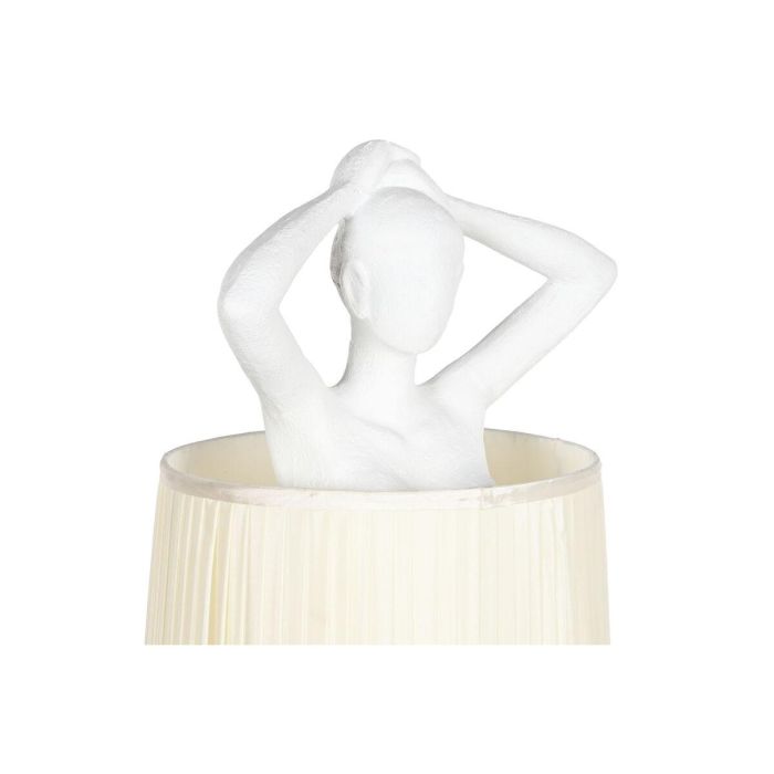 Lámpara de Pie Home ESPRIT Blanco Resina 50 W 220 V 46 x 41 x 137,5 cm 5 Lámpara de Pie Home ESPRIT Blanco Resina 50 W 220 V 46 x 41 x 137,5 cm 5